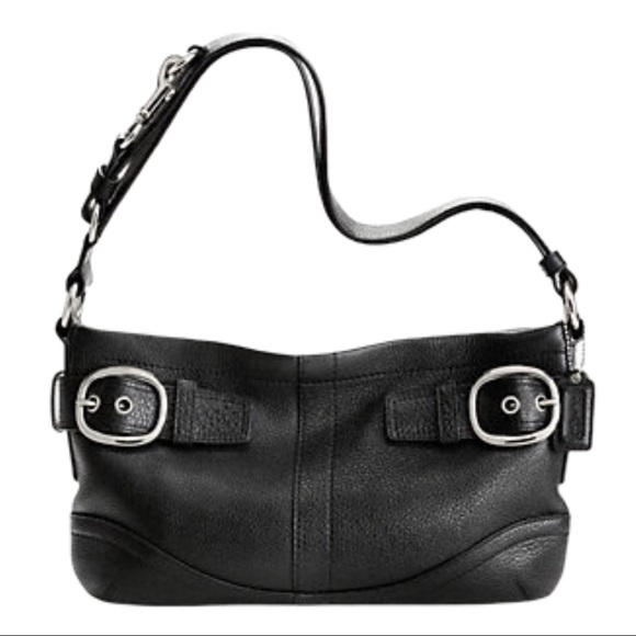 Coach Handbags - Coach East West Shoulder & Crossbody Bag Black